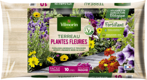 Terreau plantes fleuries 10L